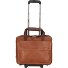  Ivy Lane 2 wheels Wheeled briefcase Genuine Leather 36 cm Laptop compartment Variant cognac/braun