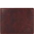  Rugged Wallet RFID protection Leather 12.5 cm Variant brown
