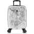  Black Camo 4 wheels Cabin trolley S 53 cm with expansion pleat Variant black-white world map