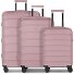 South Dakota 4 wheels Suitcase set 3-piece with expansion pleat Variant rose gold South Dakota 4 wheels Suitcase set 3-piece with expansion pleat Variant rose gold