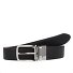 Amie Belt Leather Variant black-creme | individuell kürzbar Amie Belt Leather Variant black-creme | individuell kürzbar