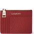  Bologna Leather key case Cardholder leather 11.5 cm with air tag compartment Variant red
