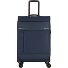  Monthélys 4 wheels Trolley 67 cm with expansion pleat Variant dark blue