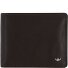 Polo Wallet RFID protection Genuine Leather 12 cm Variant dunkelbraun