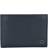  Black Square wallet RFID leather 12.5 cm Variant nero