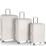  AirLite 4 wheels Suitcase set 3-piece with expansion pleat Variant white