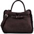  Jill Handbag Genuine Leather 35 cm Variant dark brown