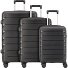 Travel Line 4100 4 wheels Suitcase set 3-piece Variant black Travel Line 4100 4 wheels Suitcase set 3-piece Variant black