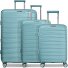 London 4 wheels Suitcase set 3-piece with expansion pleat Variant mint green London 4 wheels Suitcase set 3-piece with expansion pleat Variant mint green