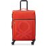  x United Colors of Benetton Color Bock 4-wheeled trolley 67 cm with expansion fold Variant red