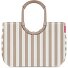  Loopshopper L shopper bag 46 cm Variant summerstripes coffee