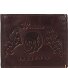 Bronson wallet leather 11.5 cm Variant dunkelbraun  Bronson wallet leather 11.5 cm Variant dunkelbraun
