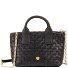 Ibiza Handbag Leather 22 cm Variant black rose Ibiza Handbag Leather 22 cm Variant black rose