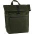  Hague backpack leather 40 cm laptop compartment Variant oliv