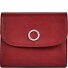  Athena Wallet RFID protection Genuine Leather 12 cm Variant rot