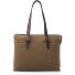  Nubuck Shoulder Bag Genuine Leather 40 cm Laptop compartment Variant taupe