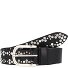  Studded belt leather Variant schwarz | 105 cm