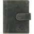  Vintage Original wallet RFID leather 8 cm Variant green-orange