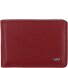  Polo Wallet RFID protection Genuine Leather 22 cm Variant rot