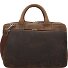  Retro Colmar Briefcase Leather 40 cm Laptop compartment Variant dunkelbraun