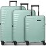  Straw Edition 4 wheels Suitcase set 3-piece Expandable Variant mint