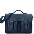  Briefcase Genuine Leather 40 cm Variant navy