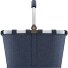 Carrybag shopping bag 48 cm Variant herringbone dark blue Carrybag shopping bag 48 cm Variant herringbone dark blue