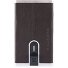  Black Square credit card case RFID leather 6 cm Variant dark brown