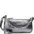  Half Moon Handbag Leather 23 cm Variant gun metal-matt silver