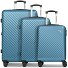 Paradise 2.0 4 wheels Suitcase set 3-piece with expansion pleat Variant glacier blue Paradise 2.0 4 wheels Suitcase set 3-piece with expansion pleat Variant glacier blue