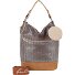  Limited Painted Straw Shoulder Bag 27 cm Variant nut