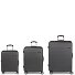  Escape 4 wheels Suitcase set 3-piece with expansion pleat Variant gris