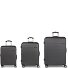  Escape 4 wheels Suitcase set 3-piece with expansion pleat Variant gris
