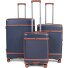  Charm 2.0 4 wheels Suitcase set 3-piece with expansion pleat Variant dark blue