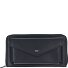  Polo Wallet RFID protection Genuine Leather 19.5 cm Variant schwarz