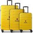  Bologna 4 wheels Suitcase set 3-piece Variant yellow
