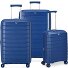 B-Flying Move 4 wheels Suitcase set 3-piece with expansion pleat Variant blau