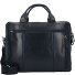  Roma briefcase leather 37 cm laptop compartment Variant schwarz