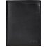  Silk Wallet RFID protection Genuine Leather 9 cm Variant schwarz