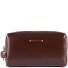 Blue Square Toiletry bag Genuine Leather 25 cm Variant mahogany