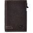  Hill Wallet RFID protection Genuine Leather 7 cm Variant dark brown