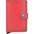  Miniwallet Credit card case RFID protection Genuine Leather 6.5 cm Variant red red