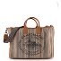  Pothos Shopper Bag 43 cm Variant righe beige-azzurro
