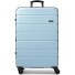  Miami 4 wheels Trolley L 75 cm with expansion pleat Variant light blue