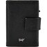 Robin Credit card case RFID protection Genuine Leather 7.5 cm Variant schwarz