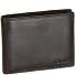  Duo wallet leather 12.5 cm Variant black