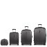  Paradise XP 4 wheels Suitcase set 4-piece Variant grau