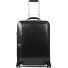  Blue Square 4 Roll Cabin Trolley Leather 55 cm Laptop compartment Variant black