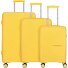  Vegas 4 wheels Suitcase set 3-piece Variant sonnengelb