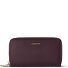  Bologna Leather XL Double Zip-Around Wallet RFID Leather 20 cm Variant burgundy